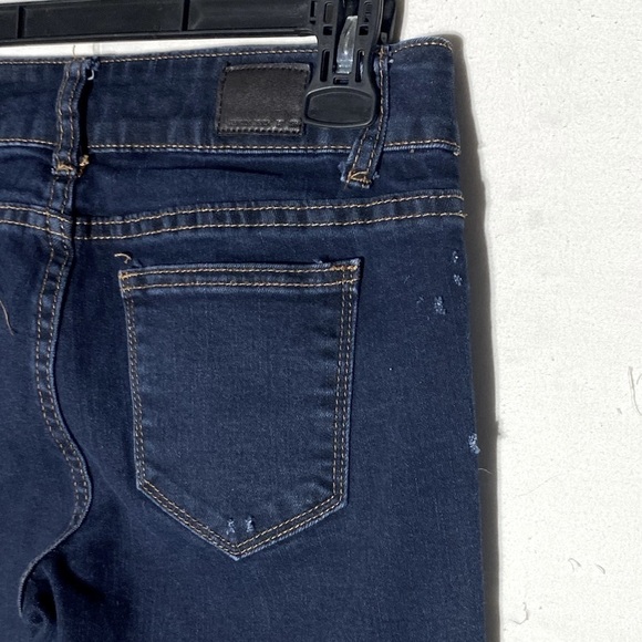 Vintage Y2K Bluenotes Dark Wash Low Rise Flare Leg Jeans 26 - Picture 12 of 15